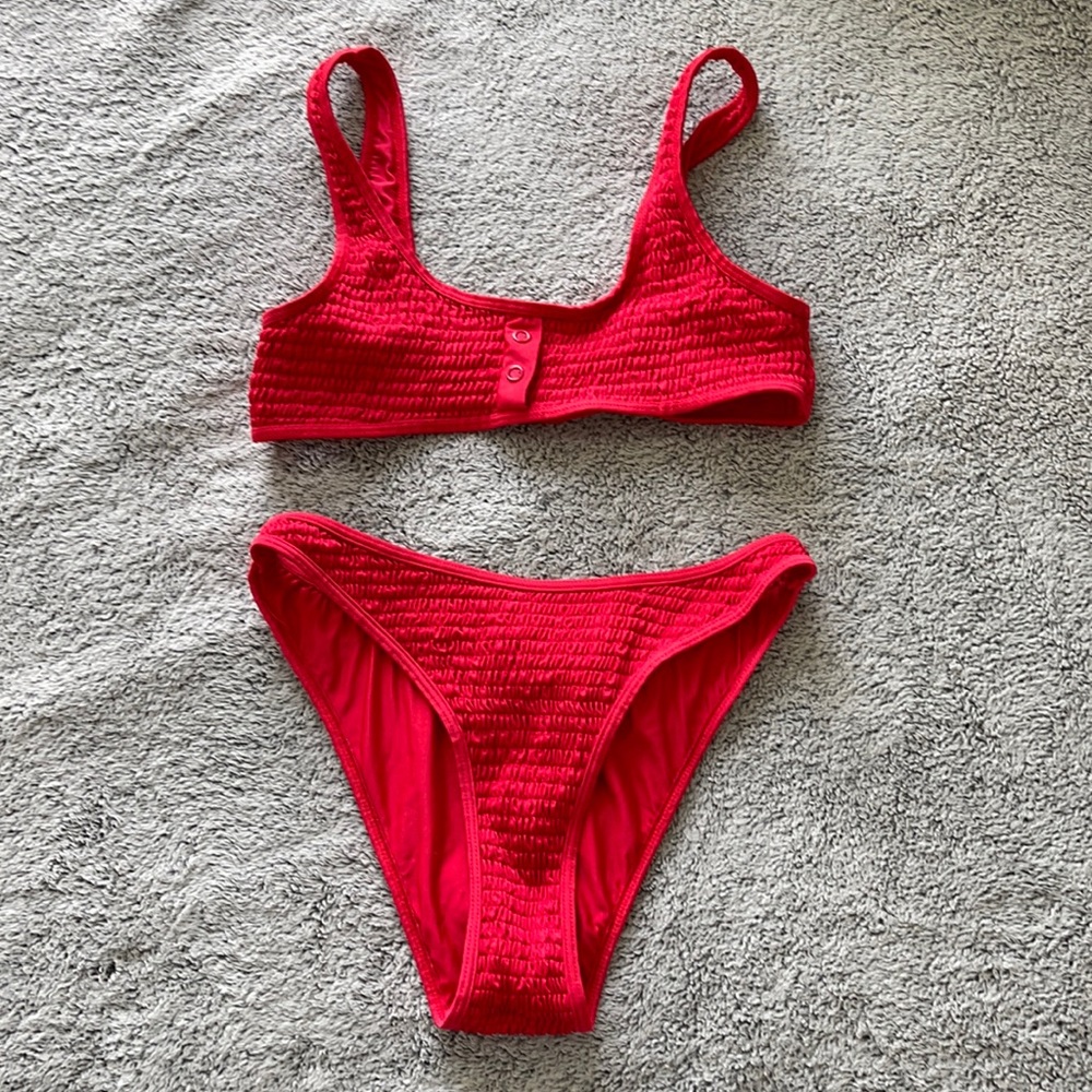 Kendall & Kylie Red Bikini Set